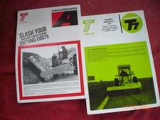 LOT  OF 2  TURNER  ANGLEMOWER