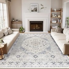 Tappeto grande grigio