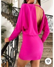 Mini abito Zara rosa caldo