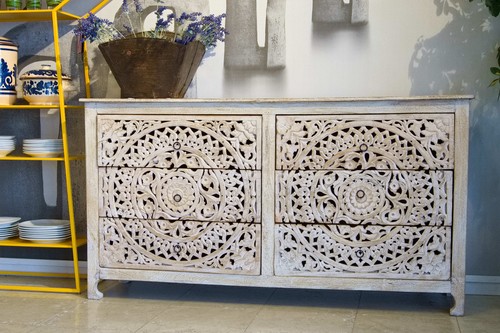 Credenza legno teak - credenza,