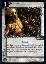 Atrophy - Promo - Call of Cthulhu CCG