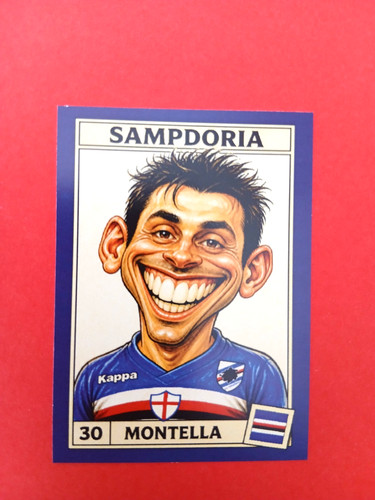 Figurina caricatura calciatori - caricatura,