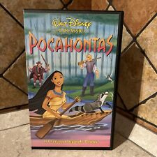 VHS POCAHONTAS VIDEOCASSETTA - I CLASSICI WALT DISNEY ottobre 1996