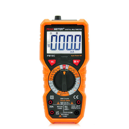 Peakmeter pm18c multimetro - peakmeter,