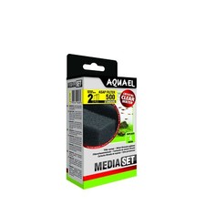 KIT NR 2 SPUGNA DI RICAMBIO ASAP 500 AQUAEL FILTRO INTERNO ACQUARI TARTARUGHIERA