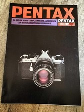 DEPLIANT BROCHURE PENTAX ME super REFLEX 35mm- ANNI 80 - 31 pagine