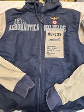 GIUBBOTTO FELPA AERONAUTICA MILITARE TAGLIA L