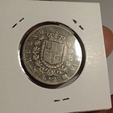 Regno italia silver coin - italia,