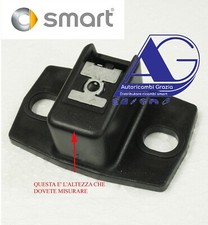 SUPPORTO STAFFA FRONTALE RIVESTIMENTO ANTERIORE SMART FORTWO 450 1998 - 2007