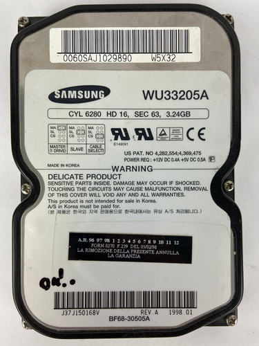 Samsung wu33205a 24gb - samsung, 3.24gb