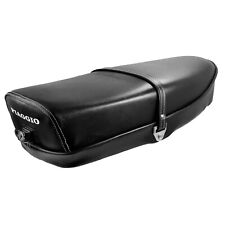 SELLA LUNGA BIPOSTO CON SERRATURA SCRITTA PIAGGIO PER VESPA 50 SPECIAL L R N