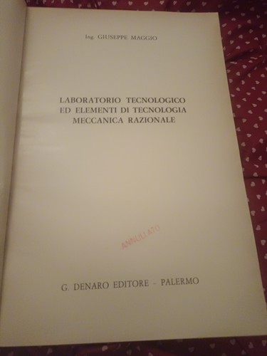 Laboratorio tecnologico di - laboratorio,