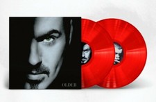 GEORGE MICHAEL OLDER RED VINYL LP LIMITED EDITION 