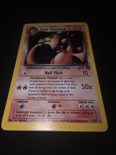 Dark charizard team rocket - -,