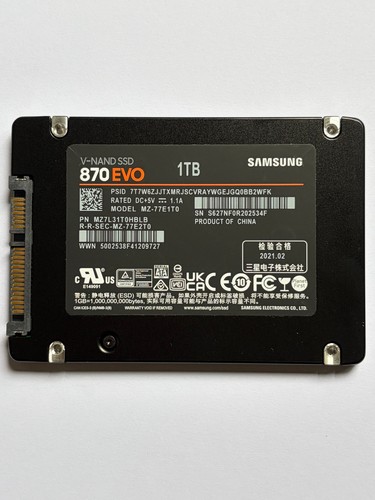 Samsung 870 evo 1tb - samsung,