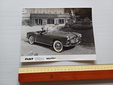 Fiat 1200 Spider 1956 foto cartella stampa originale