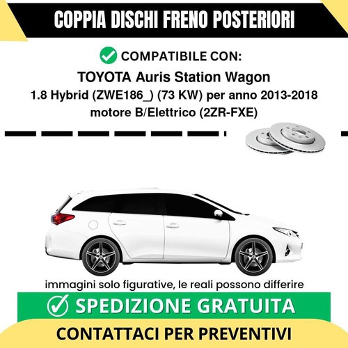 Coppia dischi freno posteriori - dischi,