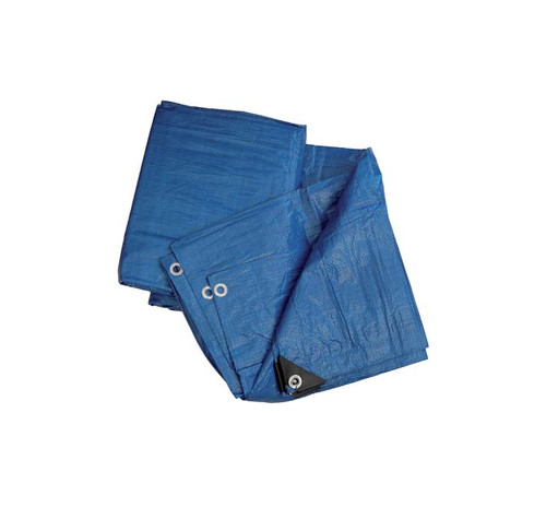 Telo occhiellato blu 8x10 - telo,