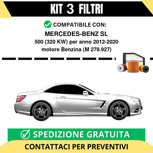 Kit filtri tagliando per - 3,