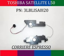 CASSE SPEAKERS TOSHIBA SATELLITE L50 SERIE altoparlanti Audio 3LBLISA0I20 24/48h