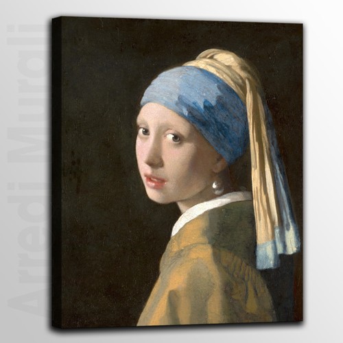 Quadro famoso ragazza con - quadro,