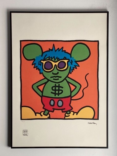 Lithographie keith haring - lithographie,