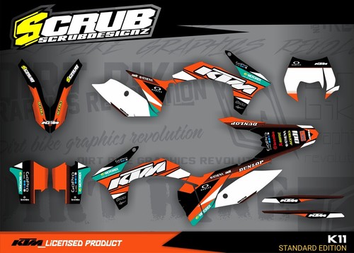 Kit grafiche ktm exc 2012 - grafiche,