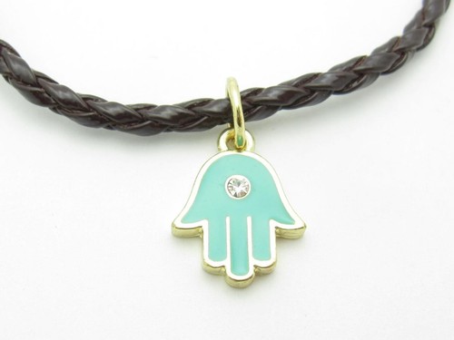 Bracciale portafortuna hamsa - bracciale,