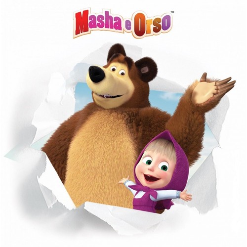 Cialda ostia masha orso - masha, e