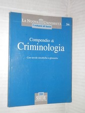 COMPENDIO DI CRIMINOLOGIA Con