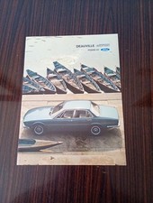 DE TOMASO MODENA  , SALES BROCHURE DE TOMASO DEAUVILLE