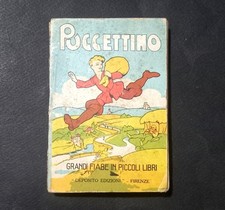 PUCCETTINO - Grandi Fiabe in Piccoli Libri 3 - Firenze 1935 - Leggi Descr