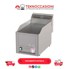 Frytop elettrico da banco