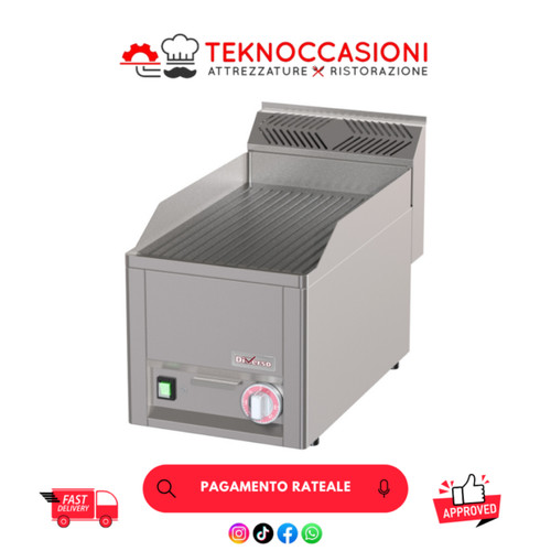 Frytop elettrico banco - frytop, da
