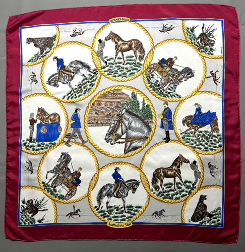 Authentique foulard hermès - authentique,