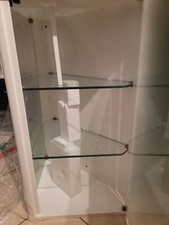 Vetrinetta con vetri opachi