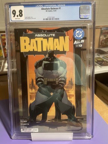 Absolute batman copertina a - batman, #1