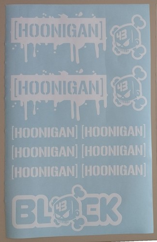 Kit adesivi logo hoonigan - logo, ken