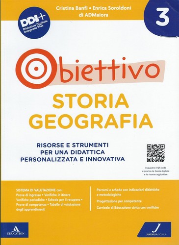 Obiettivo storia geografia 3 - geografia.,