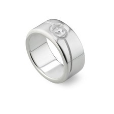 Anello Gucci GG Tag Fascia