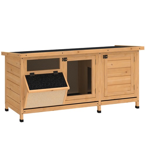 Pawhut conigliera legno con - legno,