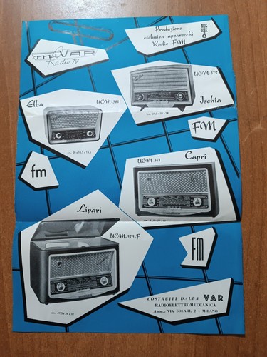 Volantino pubblicità radio - pubblicità, tv