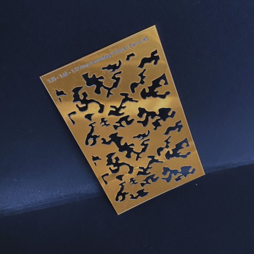 Modello stencil aerografo