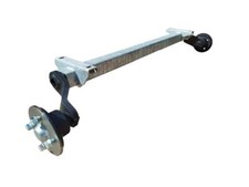 Asse 750 kg non frenato per