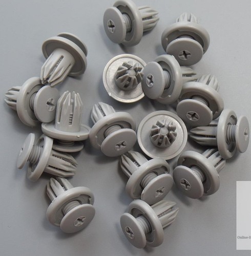 10x clip fissaggio paraurti - 10x,