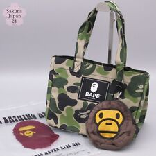 BAPE KIDS A Bathing Ape Tote Bag & MILO Borsa Eco Pieghevole 2021 SS Mag Omaggio