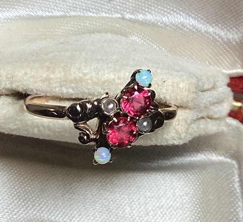 Anello antico vittoriano - , in