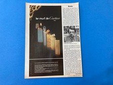 PUBBLICITà ADVERTISING LE MUST DE CARTIER ACCENDINO LIGHTER  VINTAGE...