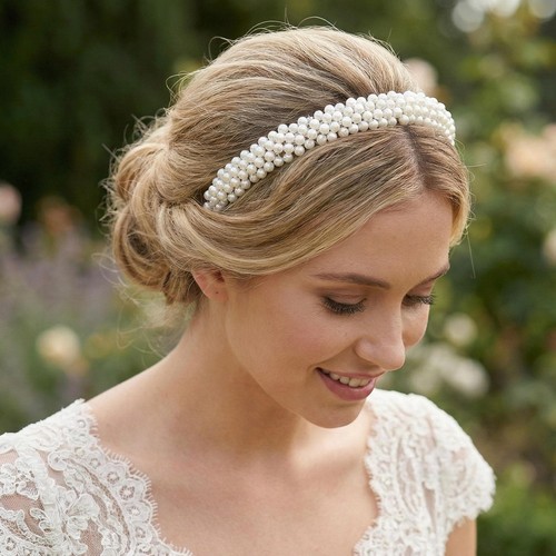 Filigrane braut tiara mit - braut,