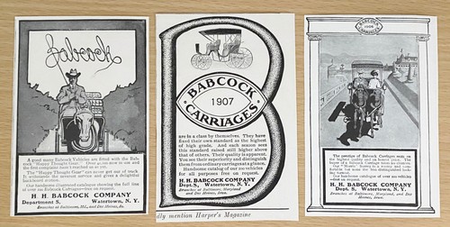 Babcock company carrozze - h.h.,